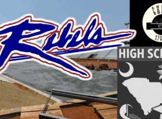 New Byrnes High Stadium is coming right along