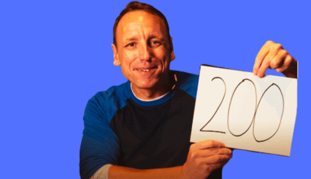 Joey Chestnut is the real we deserve