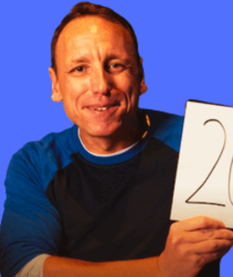 Joey Chestnut is the real we deserve