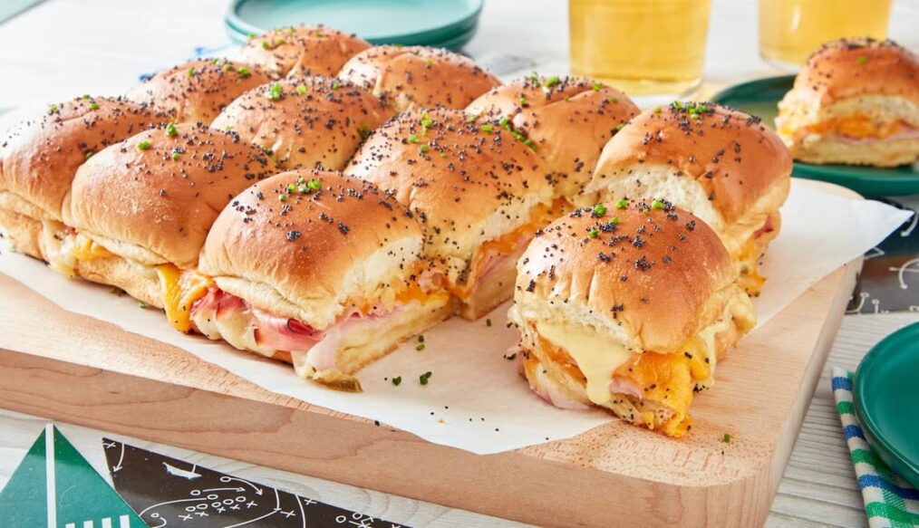 Tailgate Recipes: Hot Ham and Cheese Sliders