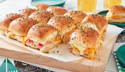 Tailgate Recipes: Hot Ham and Cheese Sliders