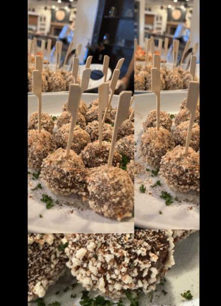 Tailgating Recipe: Crusted Bison Meatball Skewers
