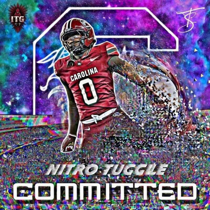 Image for the Tweet beginning: JUST IN: Nitro Tuggle, WR